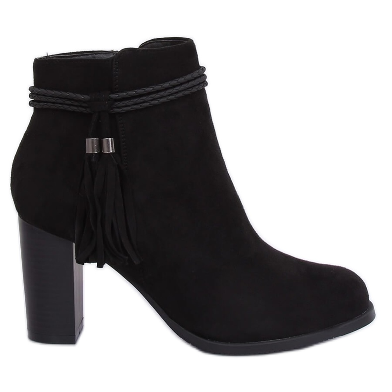 Black high-heeled boots VQ-31 Black