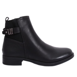 Black Jodhpur boots for women 1304 Black