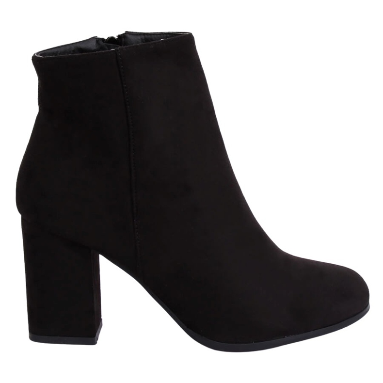 Black high-heeled boots G-7656 Black