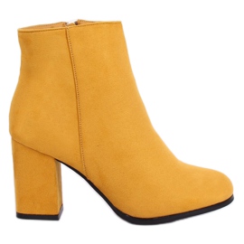 Honey high heels G-7656 Yellow