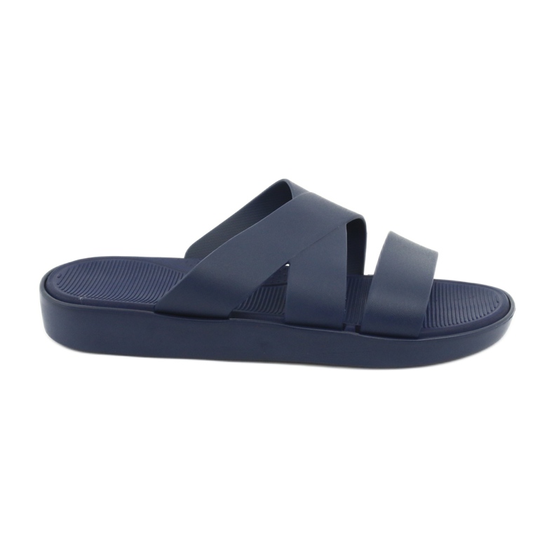 Atletico 185 navy blue slippers