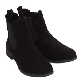 Black Jodhpur boots B-6856 Black