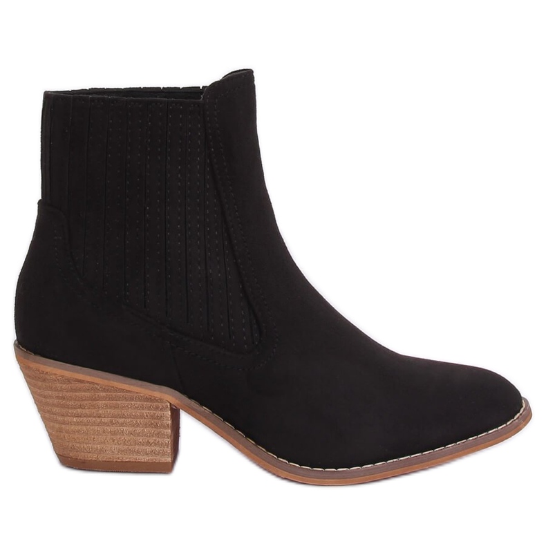 MW-8M8-1 Black cowboy boots