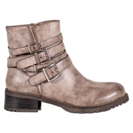 SHELOVET Classic Beige Boots