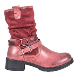 SHELOVET High Red Boots
