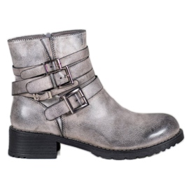 SHELOVET Classic Gray Boots grey