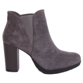 Gray High heels boots H9261 Gris grey
