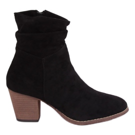 Black cowboy boots E2250 Black