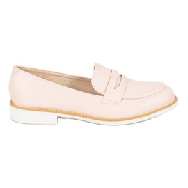 VICES powder loafers pink