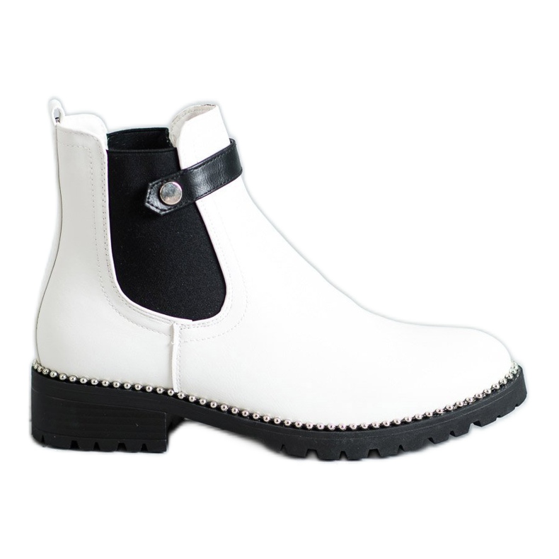 Seastar White Chelsea boots