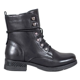 SHELOVET Eco-leather boots black SHELOVET Eco-leather boots black