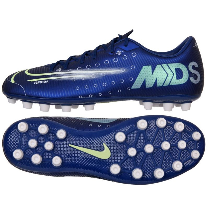 NIKE Nike VAPOR 13 ACADEMY MDS IC - Chaussures futsal Homme blue