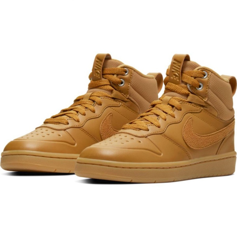 Nike Court Borough Mid 2 Boot Jr BQ5440-700 brown Nike Court Borough Mid 2 Boot Jr BQ5440-700 brown