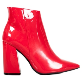 Seastar Red lacquered boots