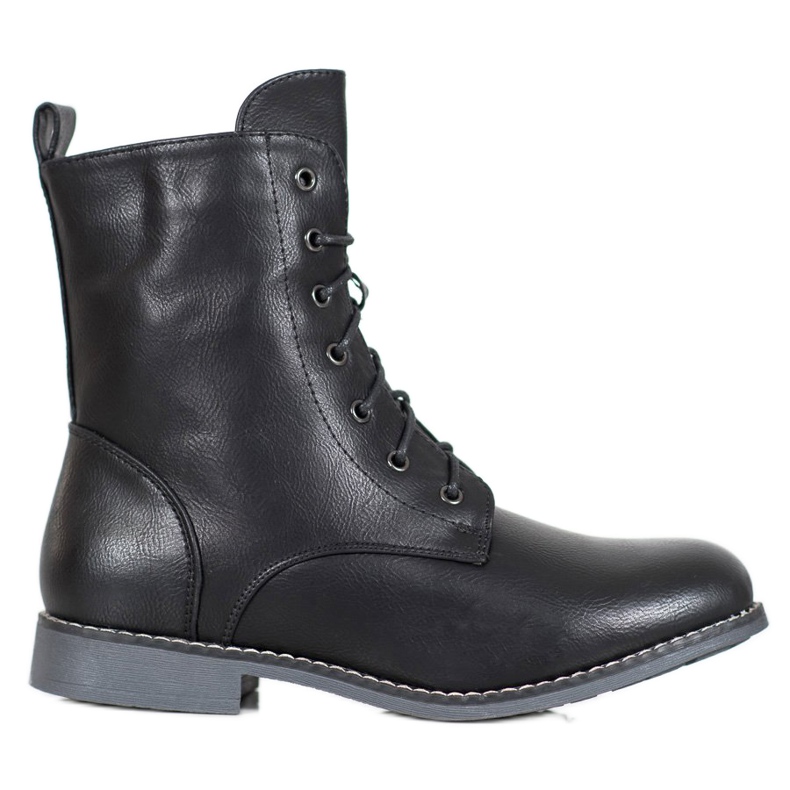 Super Me High Boots With Eco Leather black Super Me High Boots With Eco Leather black