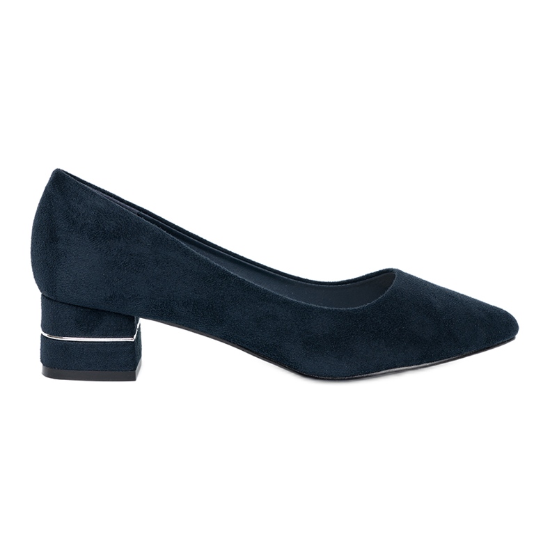 Goodin Pumps With Decorative Belt blue