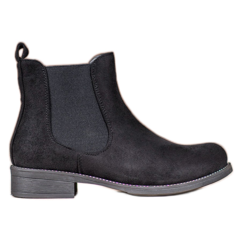 SDS Chelsea boots with crystals black SDS Chelsea boots with crystals black
