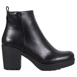 SHELOVET Boots On The Platform black SHELOVET Boots On The Platform black
