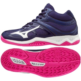 Shoes Mizuno Thunder Blade 2 Mid W V1GC197502 purple purple