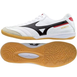 Indoor shoes Mizuno Morelia In M Q1GA170009 white white Indoor shoes Mizuno Morelia In M Q1GA170009 white white