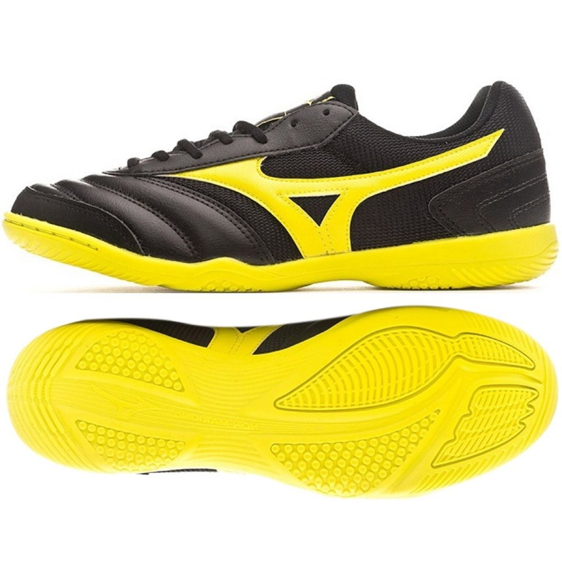 Indoor shoes Mizuno Morelia Sala Club In M Q1GA190345 black black Indoor shoes Mizuno Morelia Sala Club In M Q1GA190345 black black