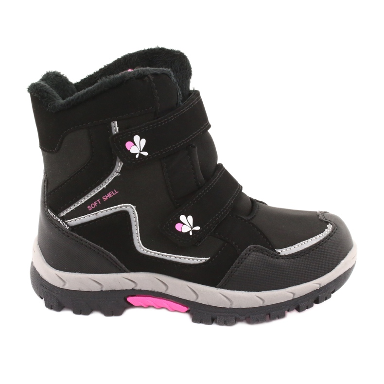 American Club American HL26 membrane boots black pink grey American Club American HL26 membrane boots black pink grey