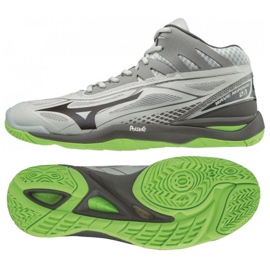 Mizuno Wave Mirage 2.1 Mid M X1GA187037 shoes grey shades of gray