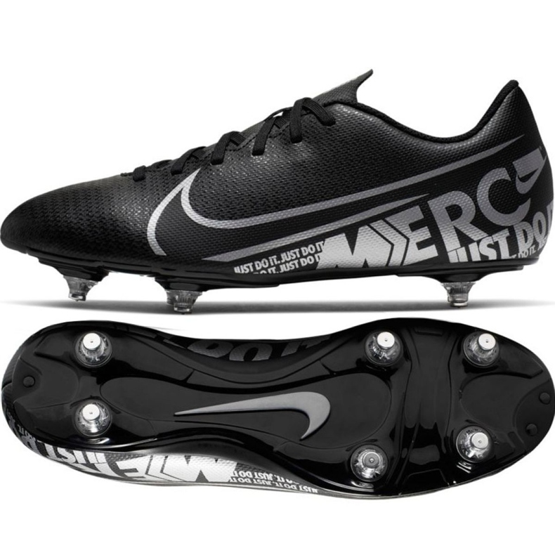 Nike Mercurial Vapor 13 Club Sg M CJ6181-001 soccer shoes black black