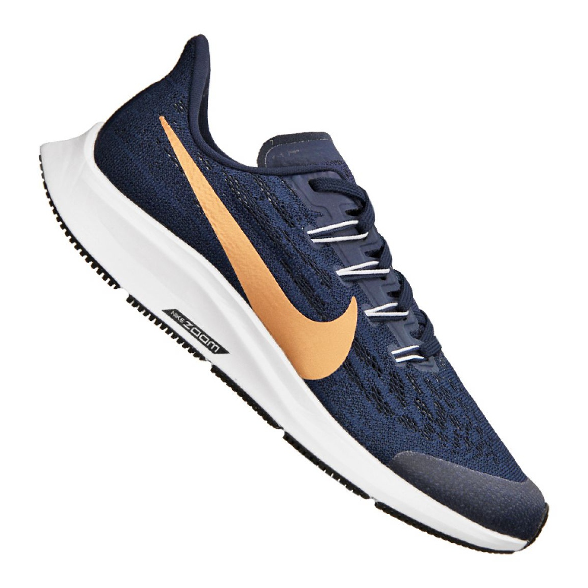 Nike Air Zoom Pegasus 36 Jr AR4149 401 shoes navy blue KeeShoes