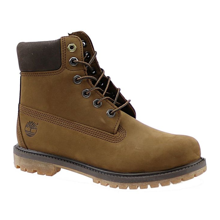 Timberland 6 Premium Boot Jr A19RI brown khaki - KeeShoes