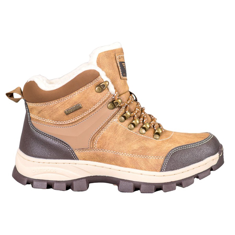 Arrigo Bello Lace-up winter boots brown