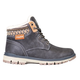 Arrigo Bello Lace-up Trappers grey