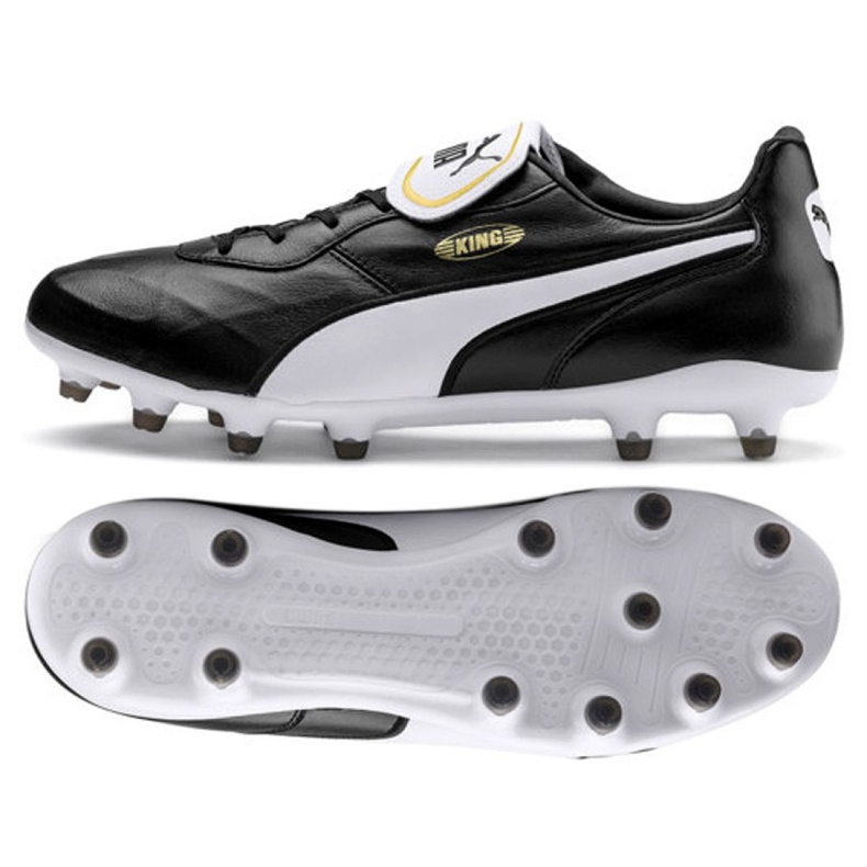 Football boots Puma King Top Fg M 105607 01 black black