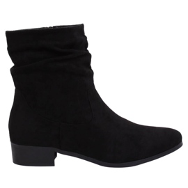 Classic black women's boots YK-101 Black