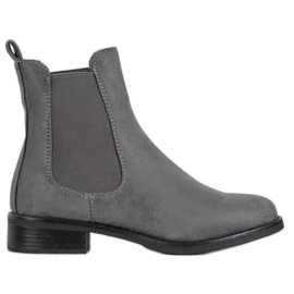 SDS Suede Chelsea boots grey