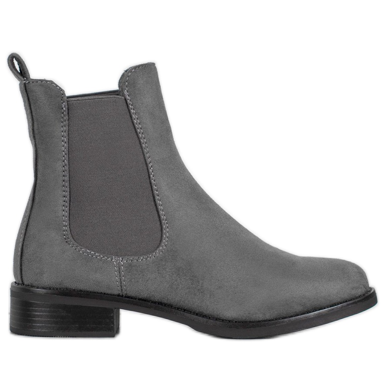 SDS Suede Chelsea boots grey