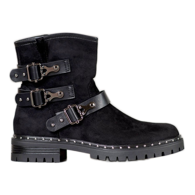 Lovery Suede Workers black