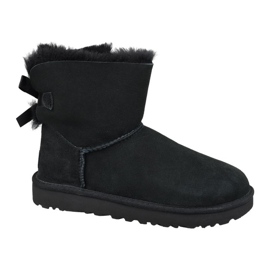 Ugg Mini Bailey Bow Ii W 1016501-BLK Shoes black