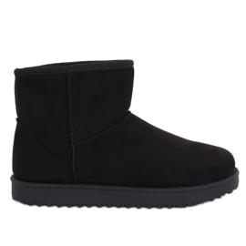 Emusy short black snow boots LV56P Black