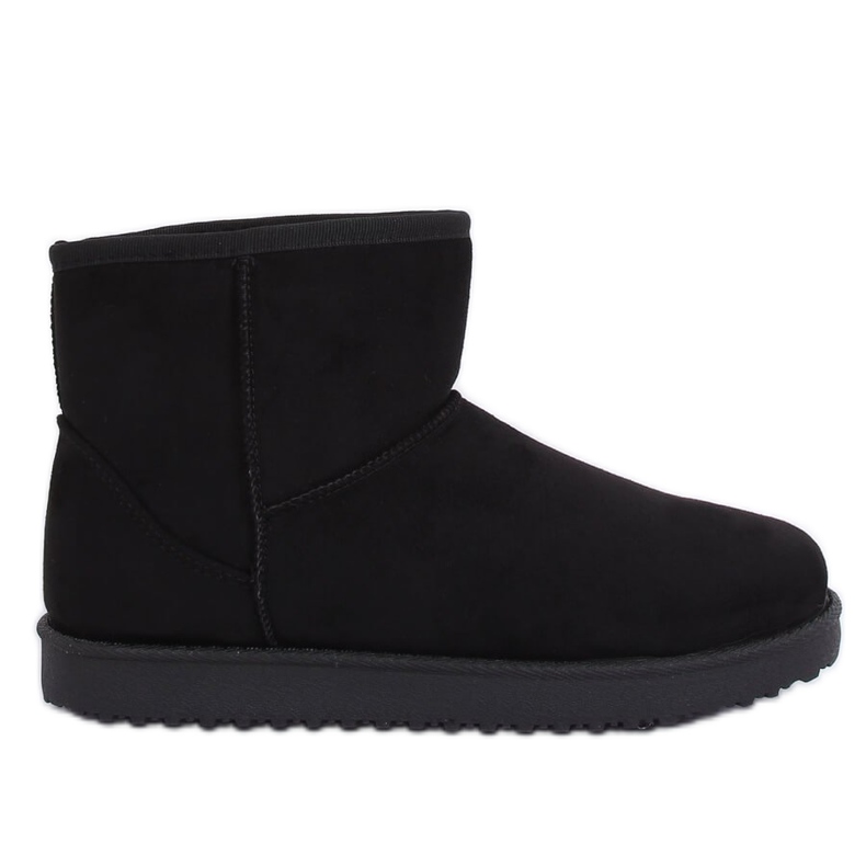 Emusy short black snow boots LV56P Black