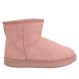 Emusy snow boots short pink LV56P Pink