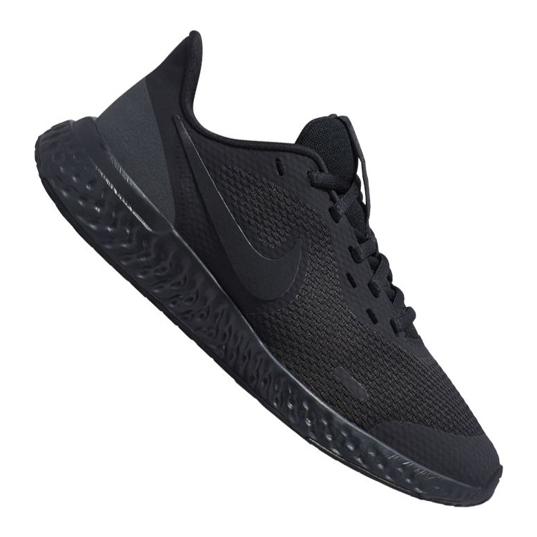 nike revolution 5 gs black