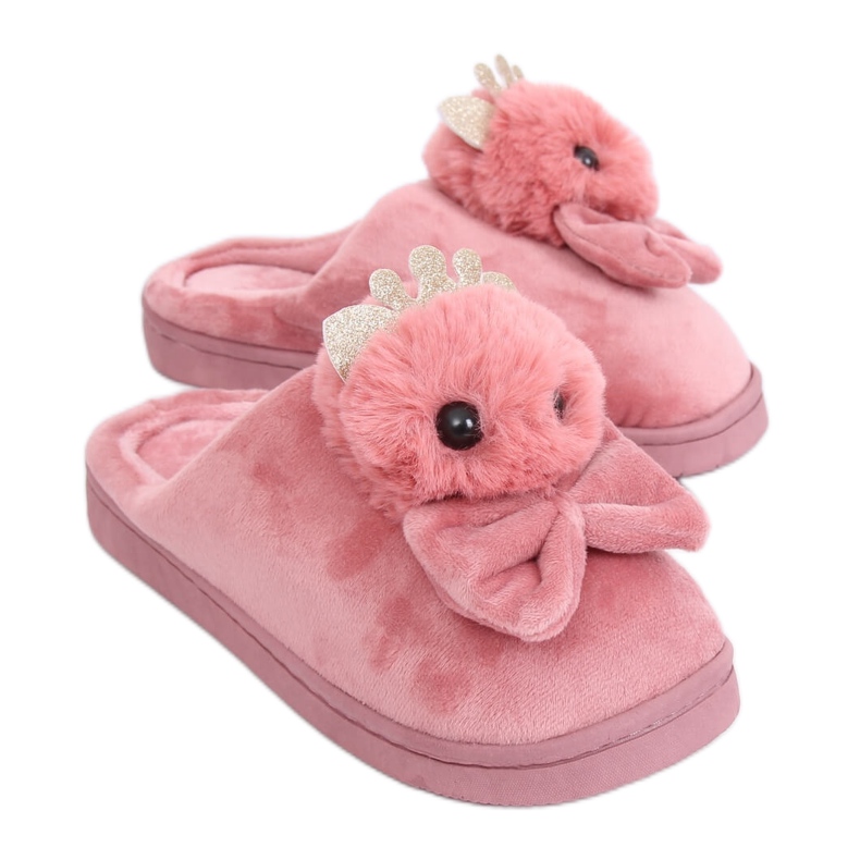 Women's slippers dirty pink DD112 Pink
