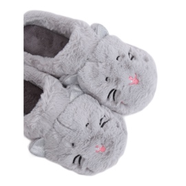 Gray women's gray slippers MA16 Gray grey