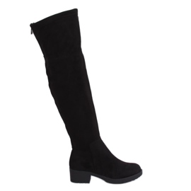Black boots for women 0-207 Black