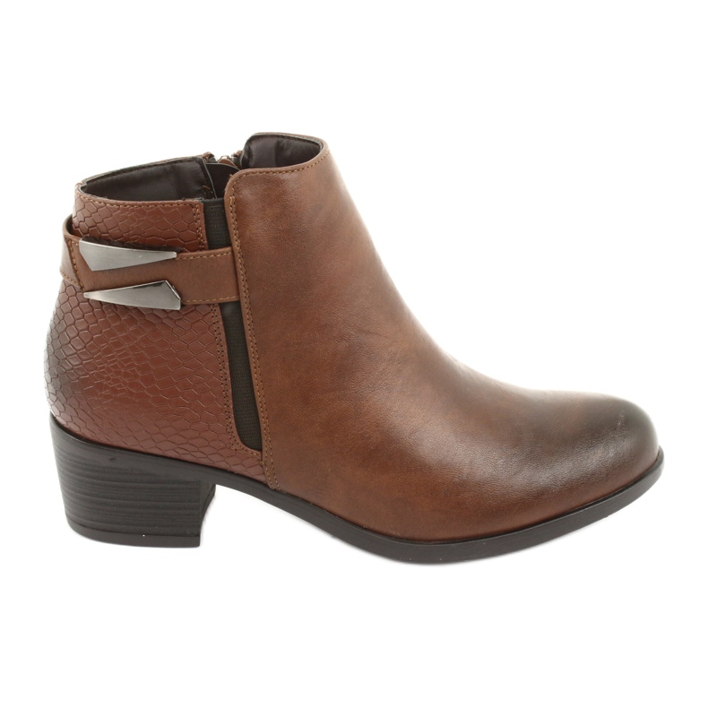 M.Daszyński Jodhpur boots with a buckle Daszyński 1919 bronze brown