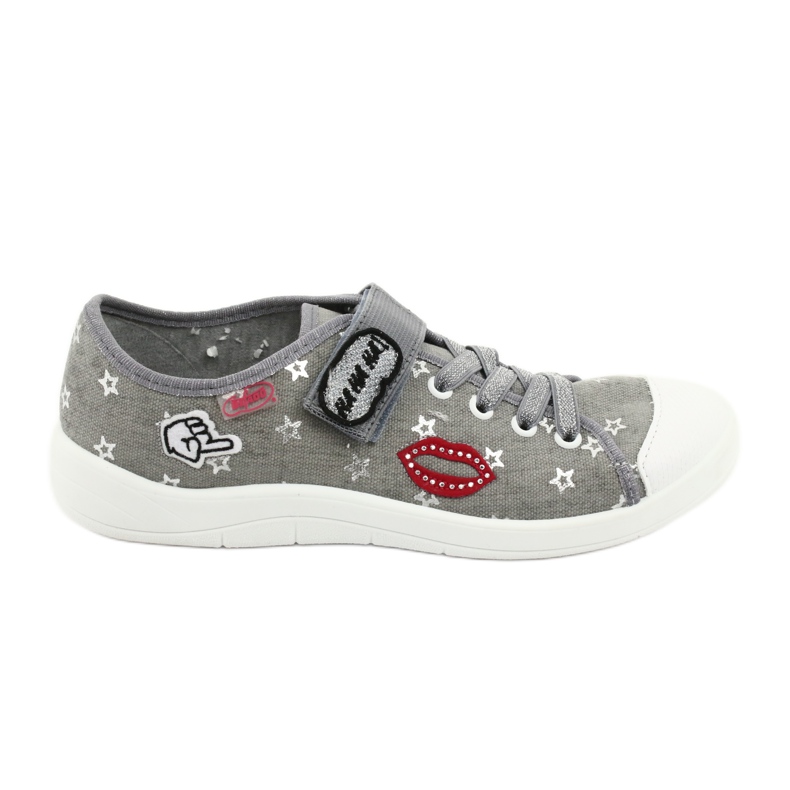 Befado children's shoes 251Q095 red grey
