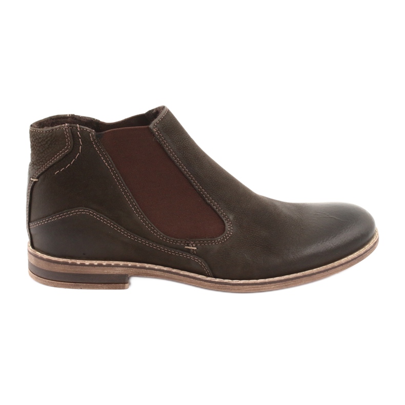 Riko Jodhpur boots Men's insulated 863 brown insertion Riko Jodhpur boots Men's insulated 863 brown insertion