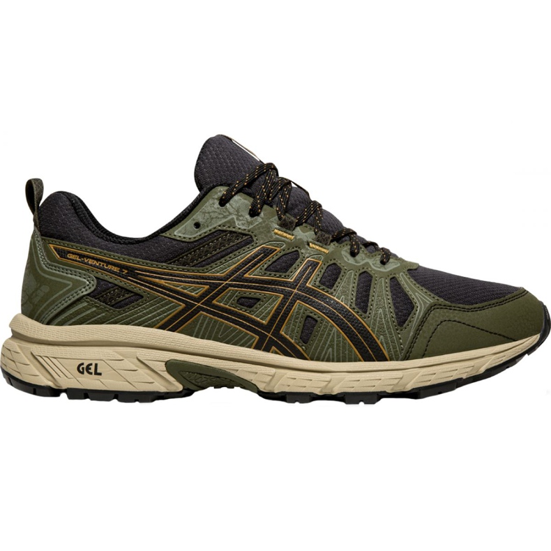 Asics Gel-Venture 7 M 1011A560-002 running shoes multicolored green