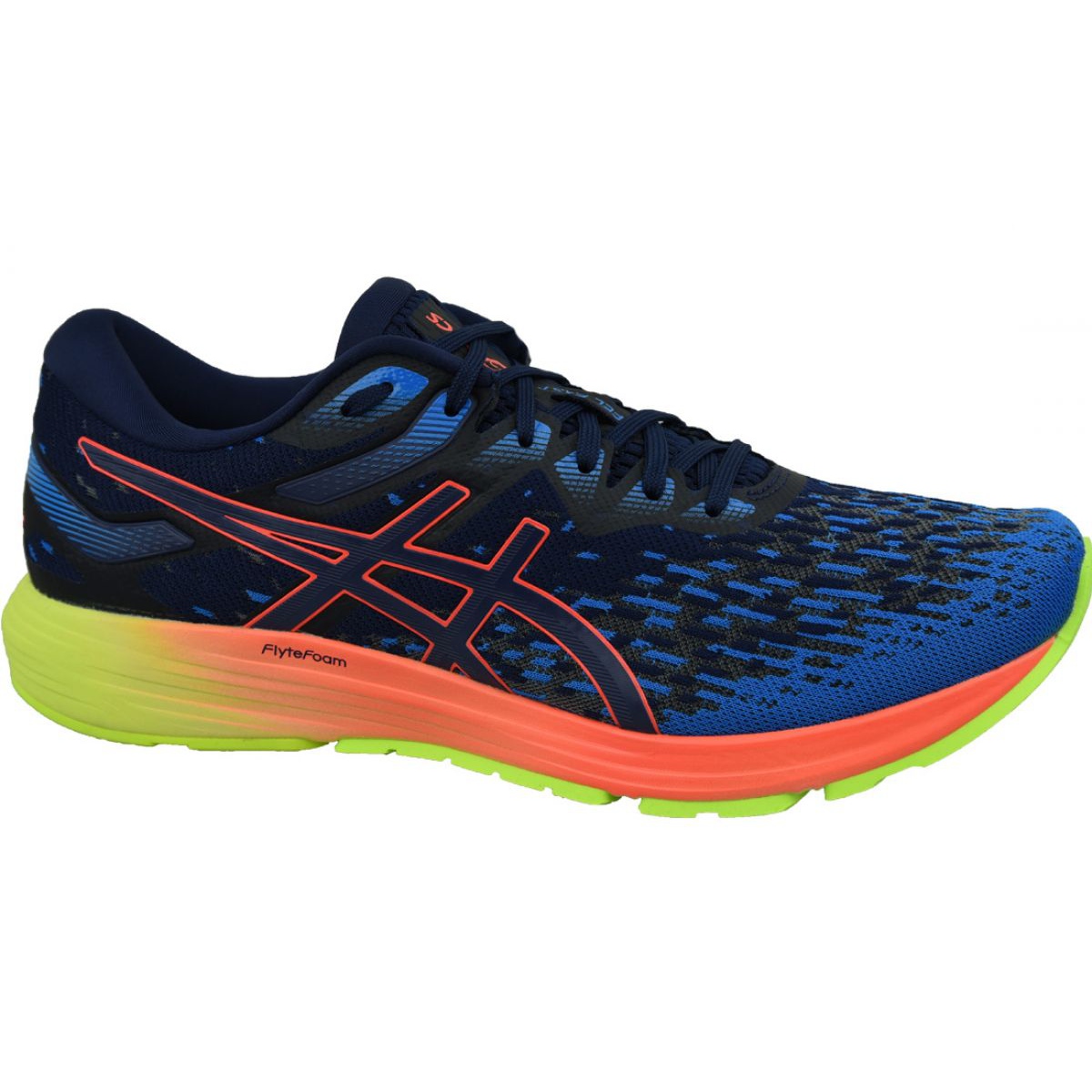 Asics dynaflyte blue orange best sale